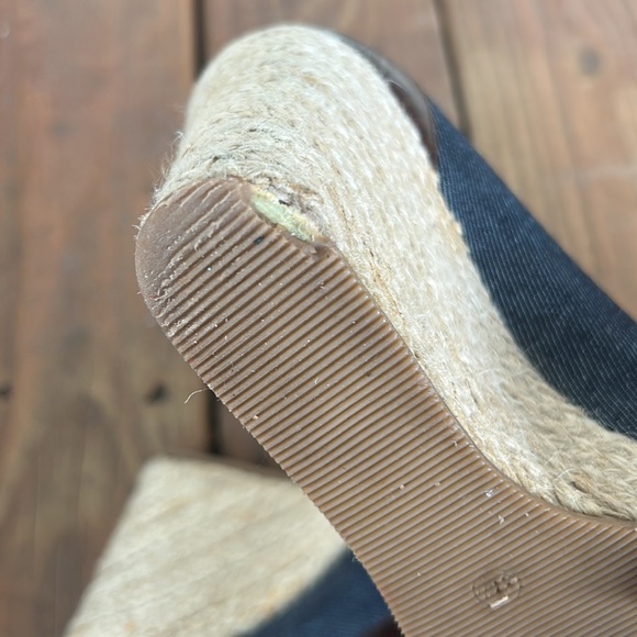 FENDI Vintage Denim Espadrilles 7.5 - Picture 7 of 10